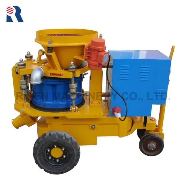 
Hot selling gunite machine - dry, damp mix guniting machine RISEN PZ-9 for slope engineering 