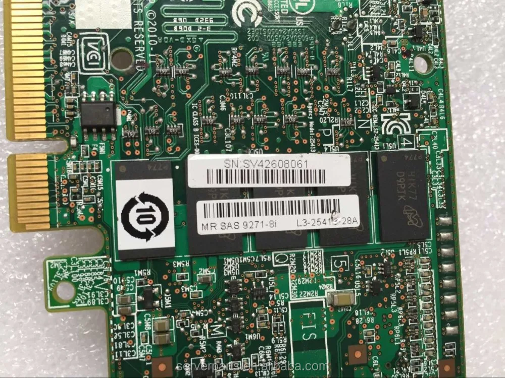 
LSI MegaRAID 9271-8i PCI-E 3.0 8-Port 6Gbps SATA/SAS Raid 1GB cache controller 