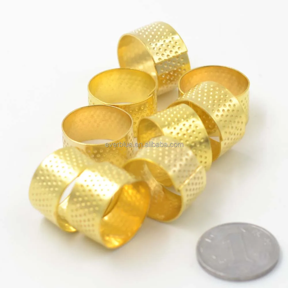 Household Copper Thimble Ring Thick Ring Sewing Thimbles For Sewing Accessories