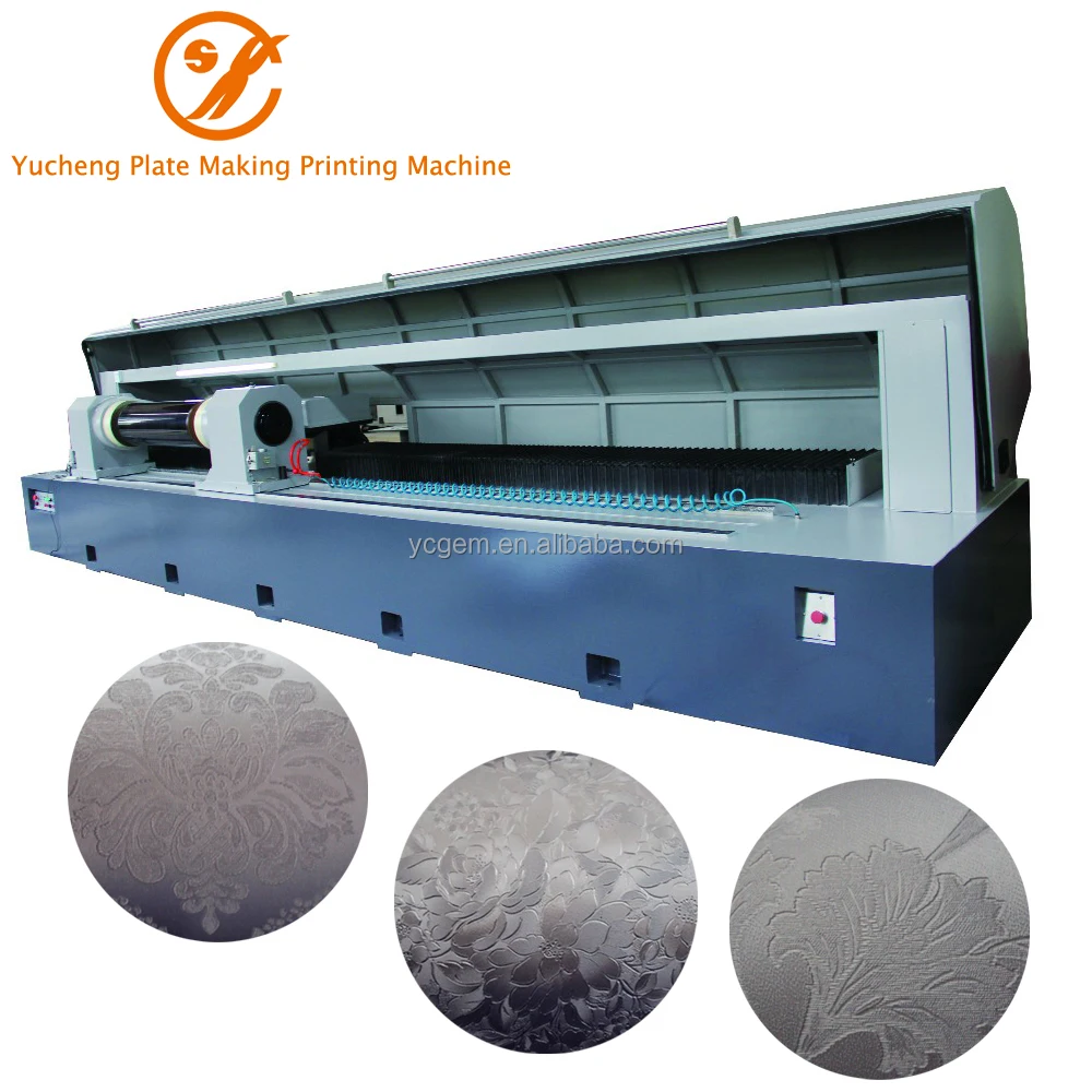 YCEM-C High Precision Laser Rotogravure Printing Cylinder Engraving Machine