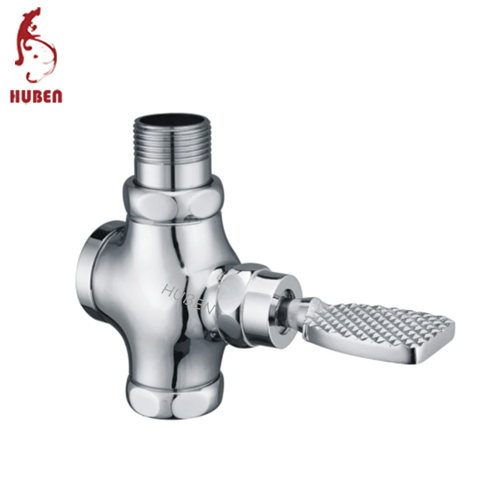 Foot control pedal flush valve for WC