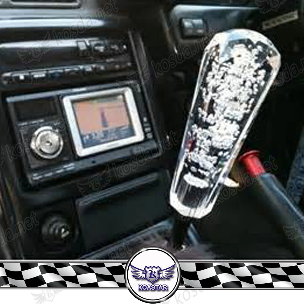 JDM Кристалл пузырь переключения передач ручки