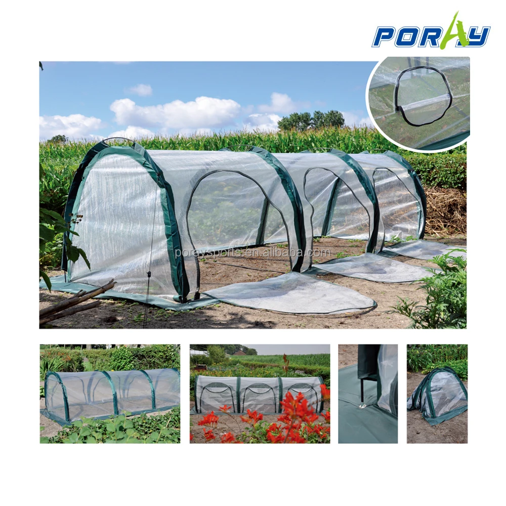 Туннельный подъемник 3 м, складное покрытие для кровати, клетки для овощей, садовые инструменты, защита от птиц, цветов, домиков
