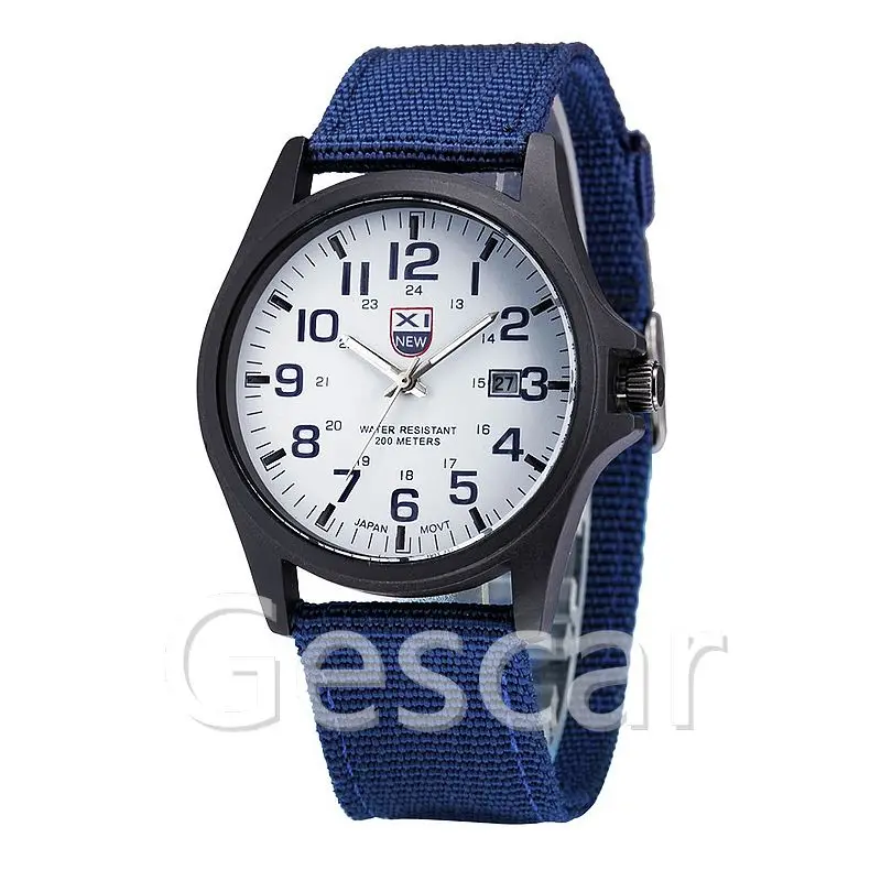 
XINEW-2228 hot sale high quality nylon belt sport casual xinew wrist watch for man 