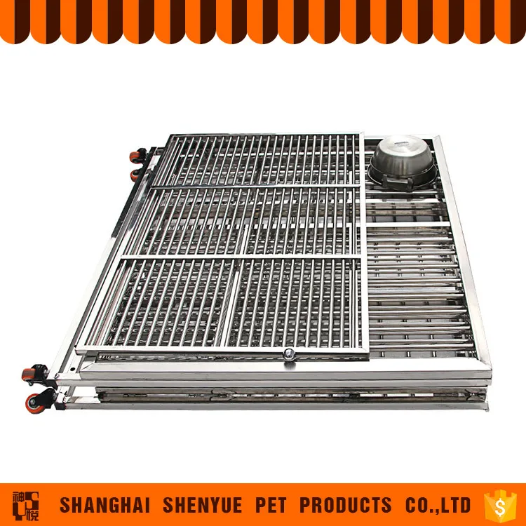 
Low Price Indoor Aluminum Dog Cage With Wheels 