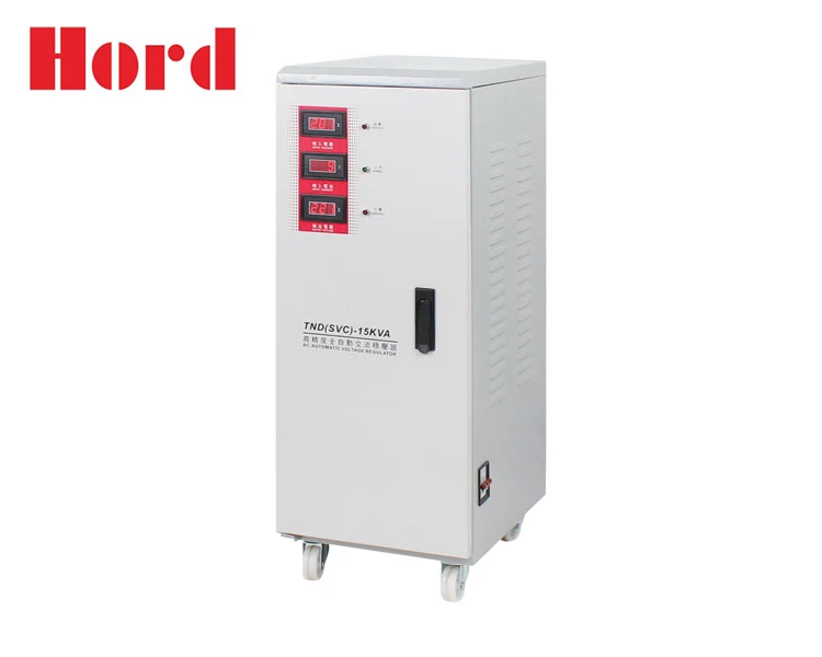 SVC Series Three Phase High Precision Automatic AC Voltage Stabilizer TNS-20KVA for Household Appliances