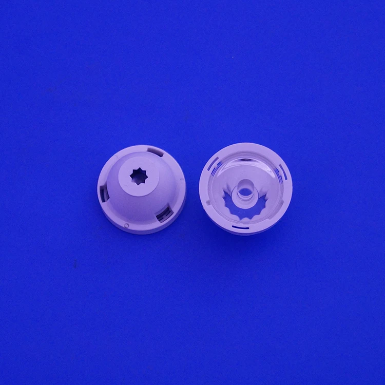 ROHS Approved 5 Degree Aspheric Plastic Headlight Lens Plano-Convex Structure for XTE XPE XPC or XBD LED Motorcycles