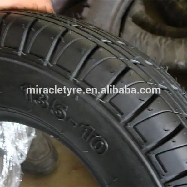 CHINA manufacturer Pakistan market prefer tubeless tires and inner tube motorcycle tyre/motorcycle tire 135-10