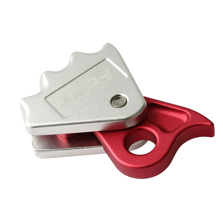 High tensile steel alloy plate fall arrest climbing rope grab Aluminium Climbing Rope Grab