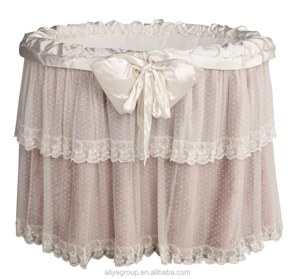 SY104-Baby cribs wood luxury design,pink colour baby bed