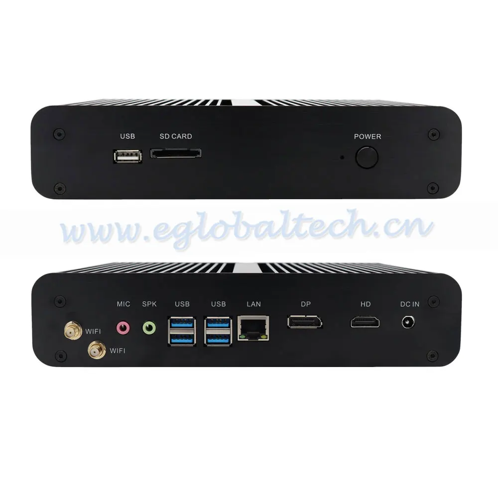 Eglobal portable wireless pc Intel Core i7-8550 ddr4 ram  32gb  LAN port Intel Kaby Lake R buy computer in china small laptops