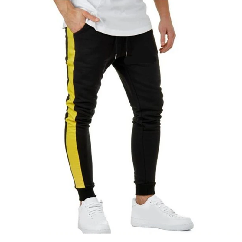 cheap hot sale top quality t Polyester apered hip hop mens slim fit sweatpants