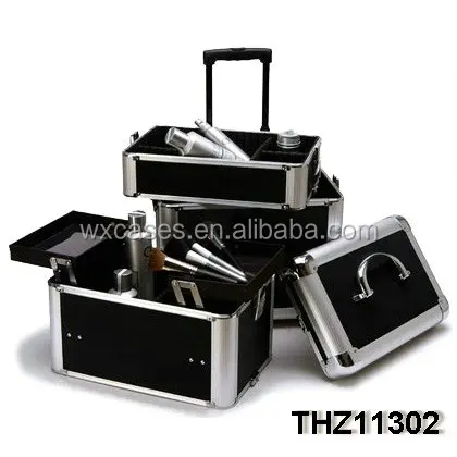 new design cosmetic trolley with giraffe pattern as skin From Nanhai,Foshan,Guangdong,China
