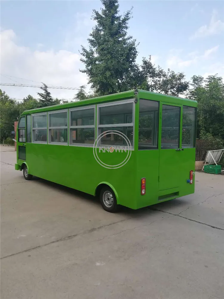 Грузовик с автобусом прицеп для еды мобильная Кухонная Тележка фаст-фуда сертификацией CE индивидуальный обеденный