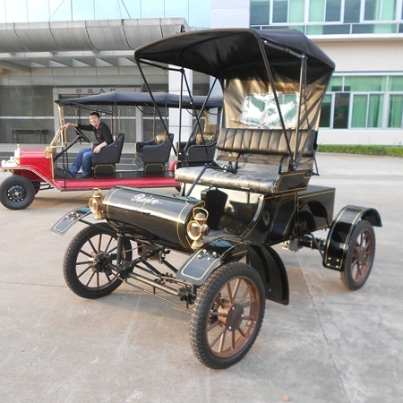 
Factory sell 1903 electric car classic 2 seater vintage car with CE certification for sale  (60833501735)