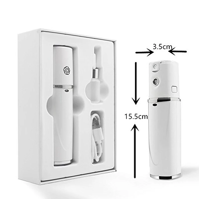 OEM Electric Essence Toner Easy Absorb Nano Mist Sprayer and Ionic Facial Steamer Beauty Facial Nano Mist Spray