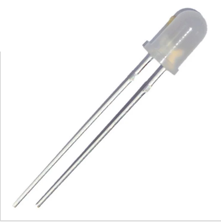 LED manufacturer hot sell T-1 3/4 5mm  760nm 770nm 780nm InGaAs infrared diode as sensor for Color selection and photo therapy