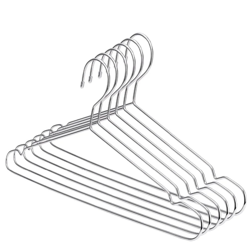 Inspring Stainless Steel Metal Hanger Strong Wire Clothes Hangers