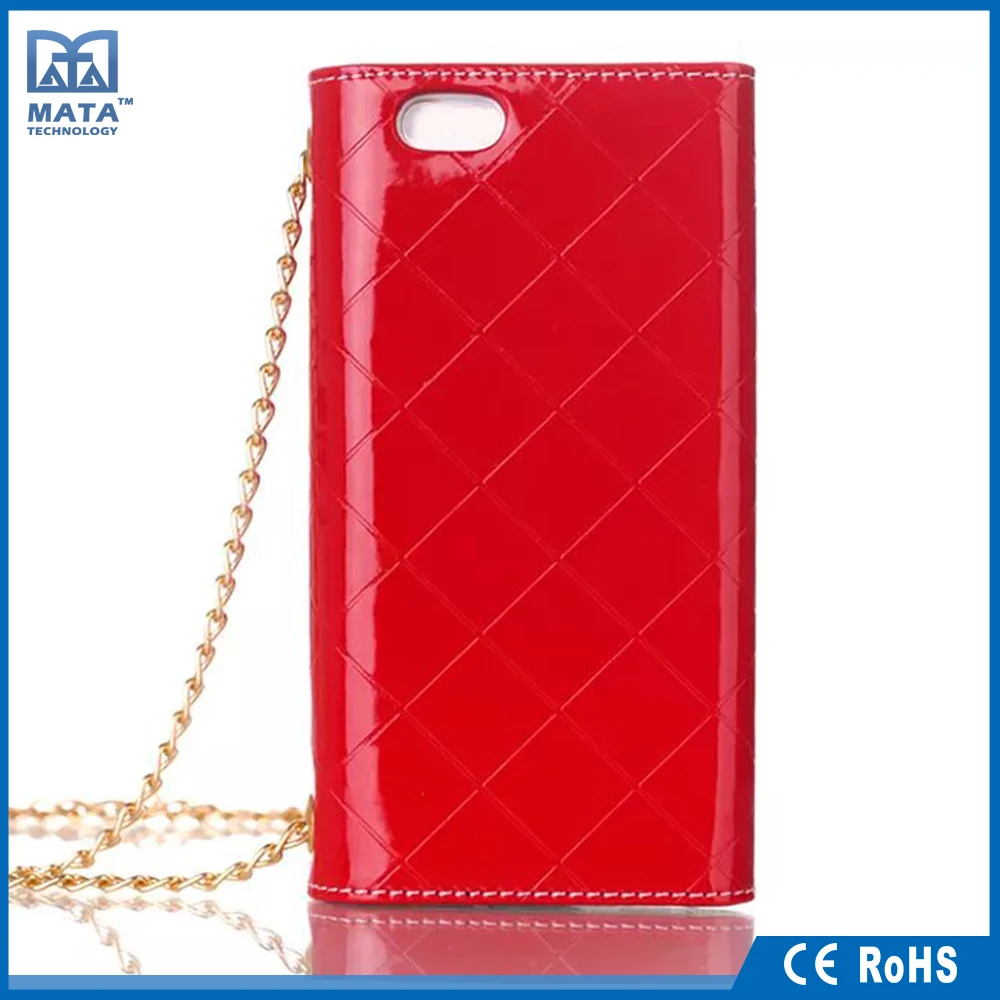 Мода кожаная Сумка Чехол Для iPhone 6