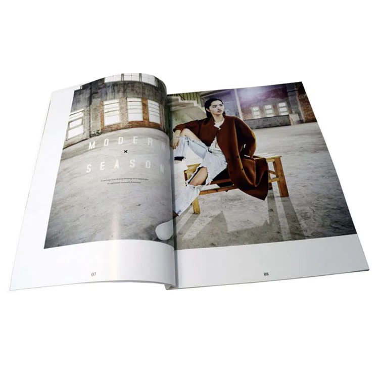 China professional printing custom magazine printing