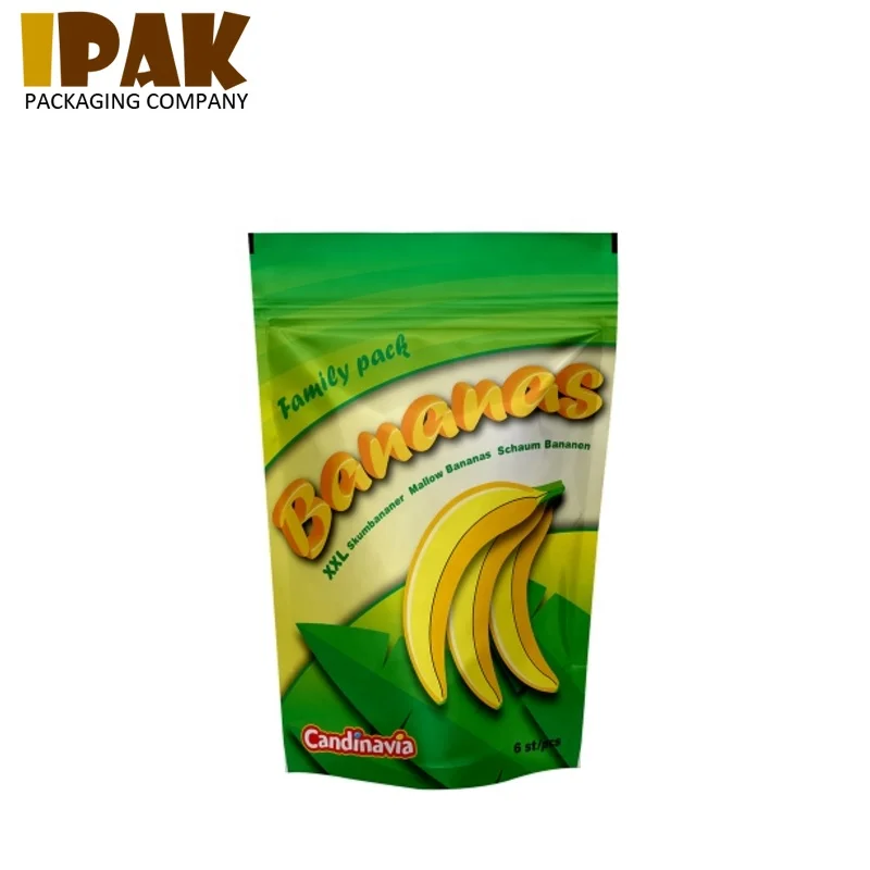 Custom Printed Potato Chips Packaging Bag Banana Chips Packaging