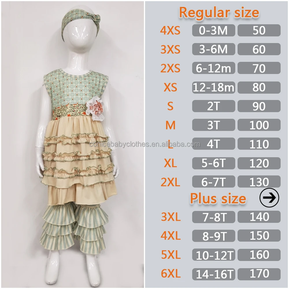 
Children boutique outfit sets mustard pie remake baby girls 2018 