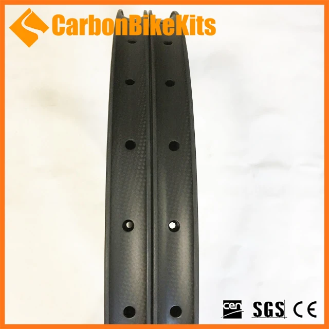 24 inch cruiser pro bmx carbon rim 507 disc 30x 30mm deep full carbon BMX bicycle rim wheelset disc brake rim brake wheel