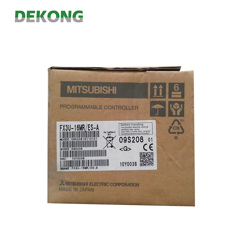  Mitsubishi FX3U PLC FX3U-16MR/ES-A mitsubishi процессор