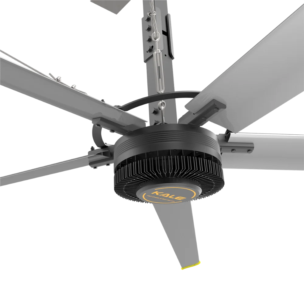 7.3m PMSM motor HVLS big ceiling fan IP55 Waterproof Aerometal Blade Energy Saving fan