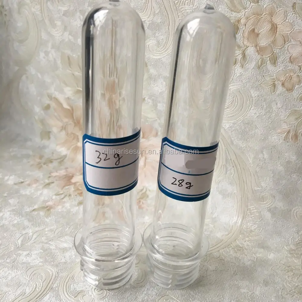 35g 1Liter Large plastic Mineral water 28mm preformed pet bottles