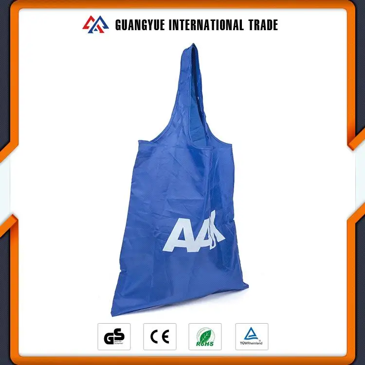 Guangyue Интернет-Магазин Китай Складной Полиэстер Шопинг Мешок С Логотипом