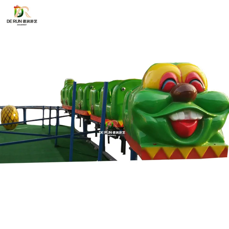 
Hot sales Outdoor Theme Park Rides Attractions Thrilling Track Rides Warm roller coaster 