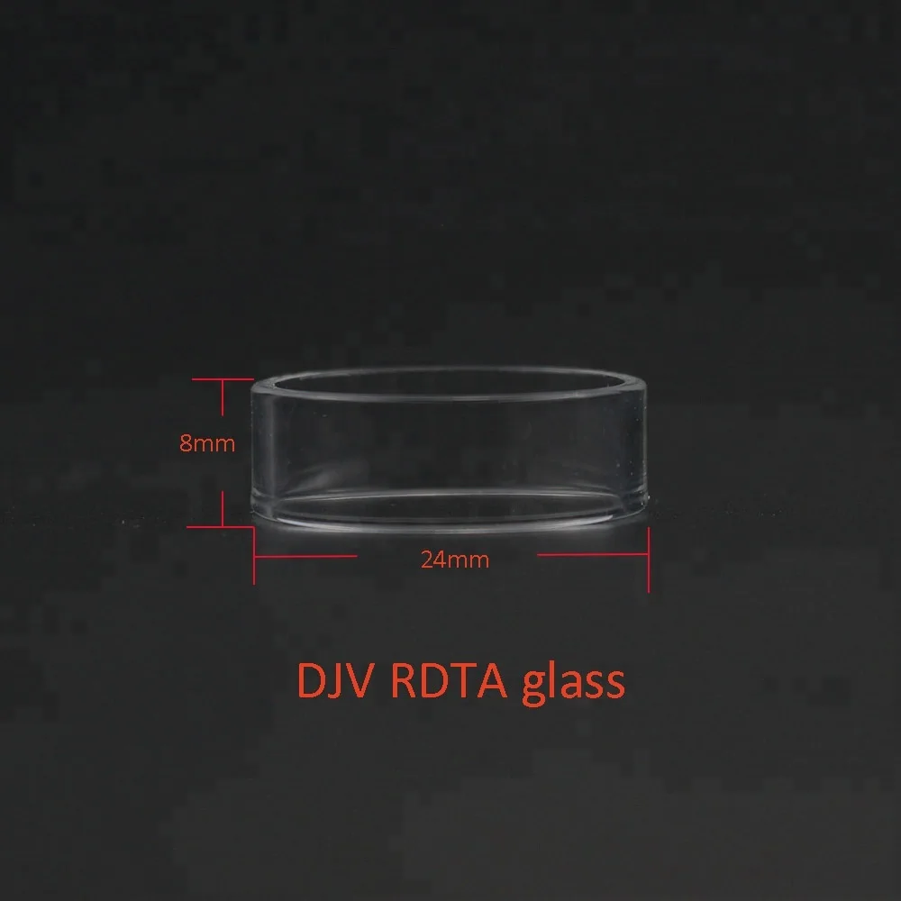 
Foggyman High quality Straight Pyrex replacement glass tube for DJV RDTA tank 