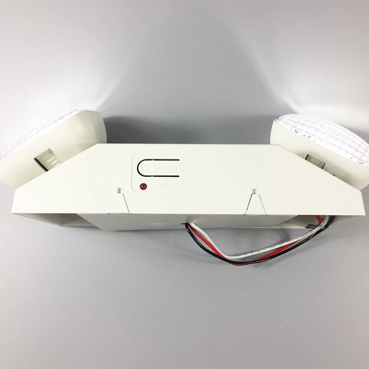 BEST sell rechargeable battery backup dual heads led emergency light with CE CB U L listed