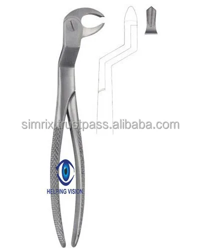  Верхний молярная мудрость зуба Fig-67A щипцы хирургические зубов удаление инструмент simrix