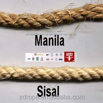 Manufacturer wholesale Sisal prices colored sisal rope bulk sisal ropes