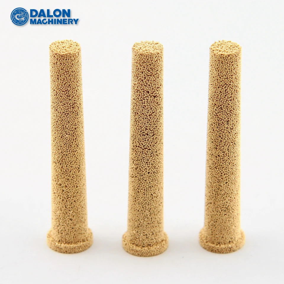 sintered porous conical gas air filter cartridge