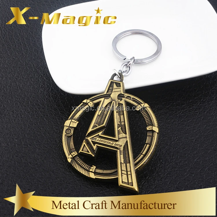 Marvel The Avenger Souvenir A Sign Logo Keychain