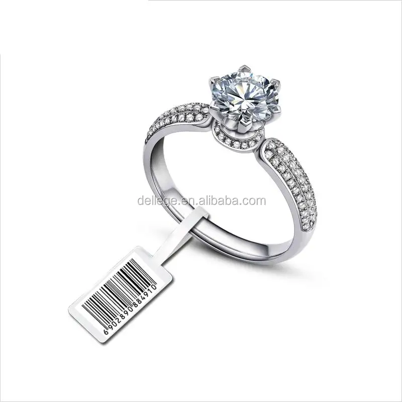 Factory Price Custom Printing Jewelry Price Barcode Sticker Tags Label