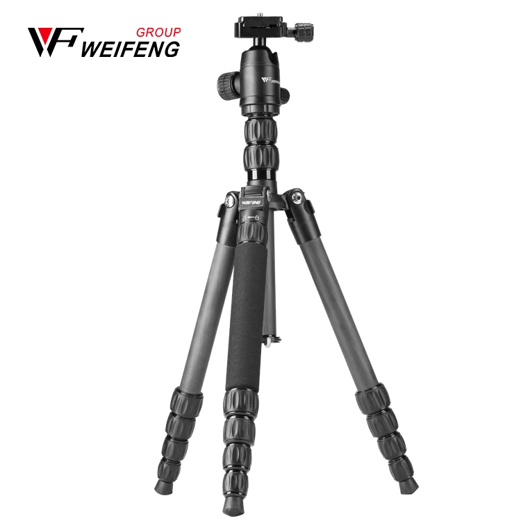 
weifeng WF-C6610 Compact Carbon Fiber Travel Camera Tripod/Monopod,with 360 Degree Panorama Ball Head,for Camera Camcorder 