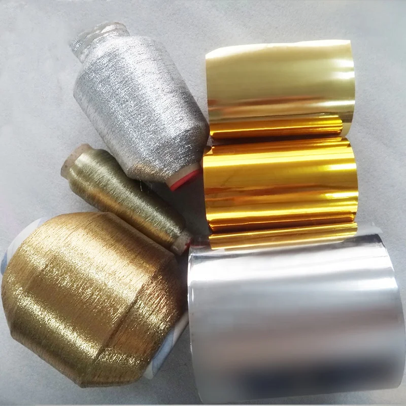 
Reflective gold coated metalized mylar pet packaging film 