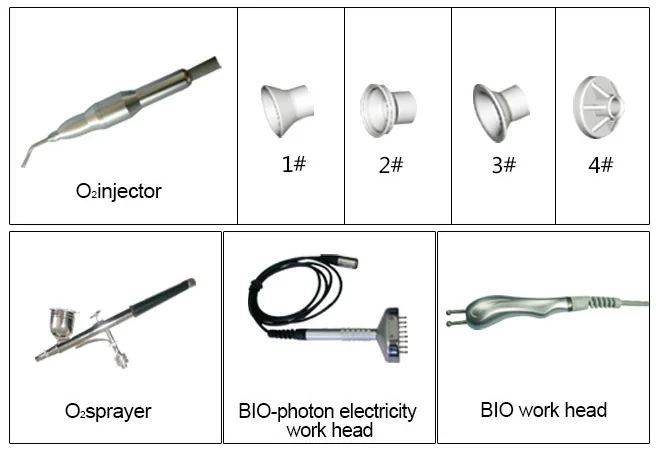 portable and high pressure oxygen jet peel facial care machine