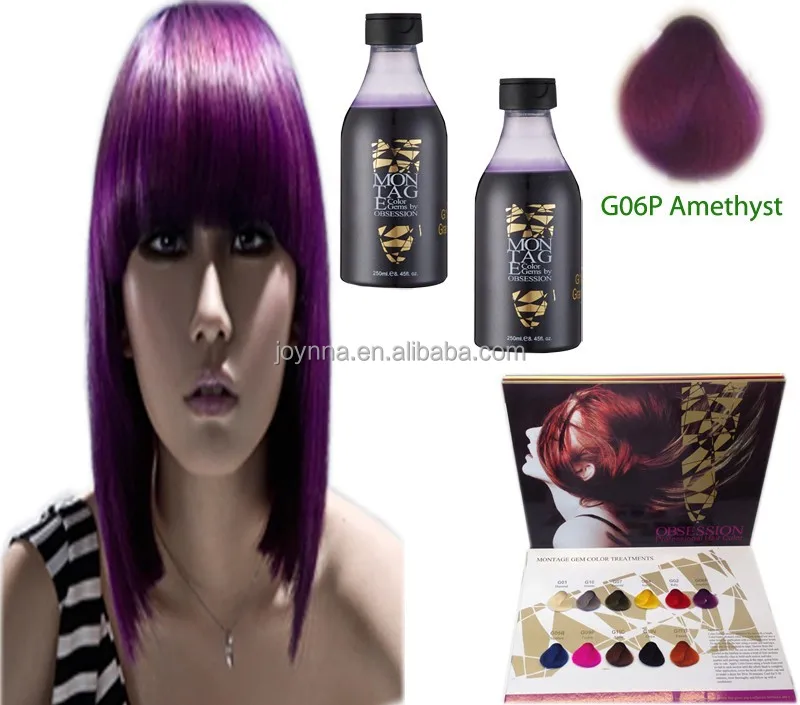 semi permanent no ammonia no peroxide hair color manicure