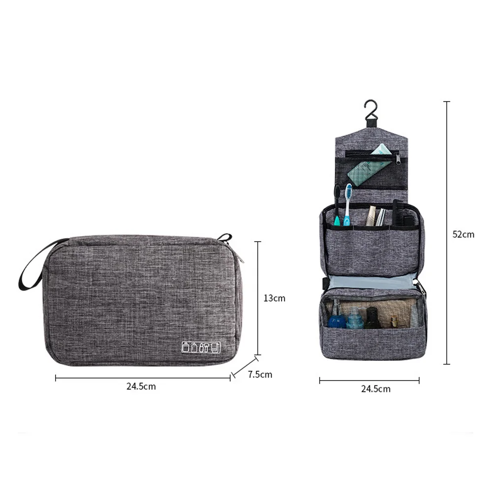 Wholesale men foldable wash pouch bags brilliant hanging toiletry kit large dopp kit for traveling