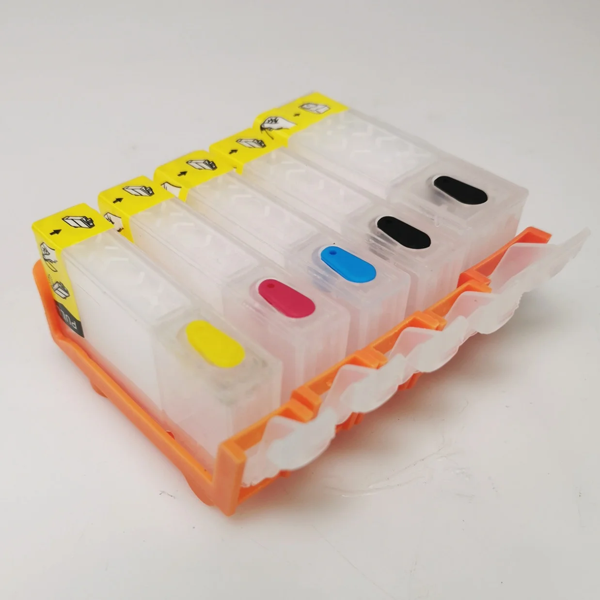 High quality Refillable ink Cartridge for Canon IP 7250 MG 6350 MG 5450 Refill ink cartridge with New Auto Reset chip