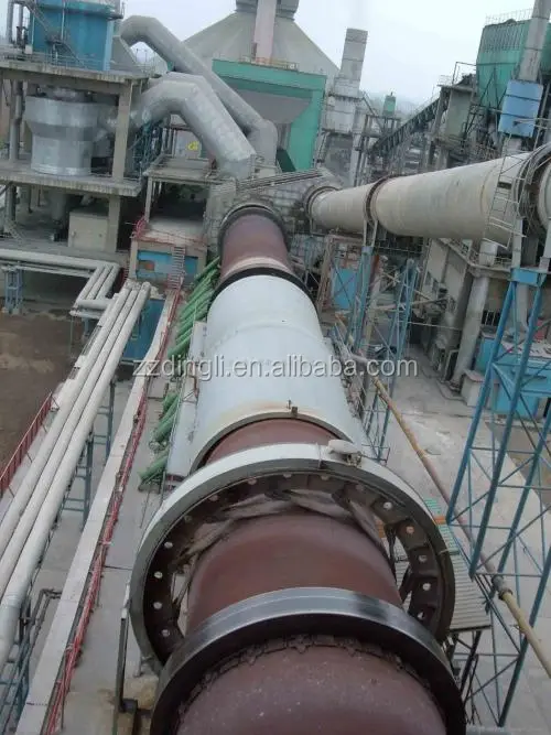 Cement Clinker Rotary Kiln with capacity from 200TPD to 10000TPD