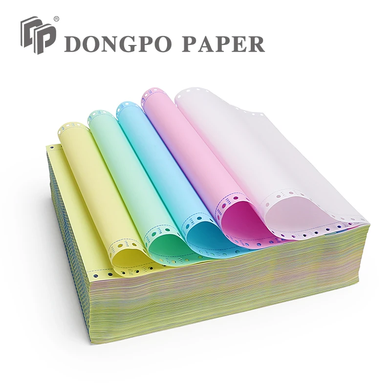  Карбоновая бумага для непрерывной компьютерной печати 50 г/м2 заводская цена