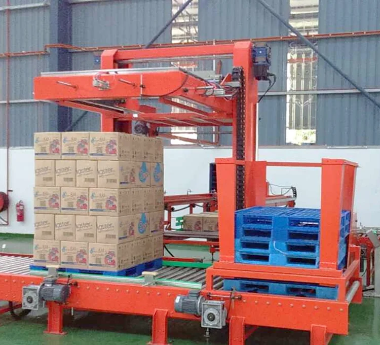 Advanced soft drink/canning/oil carton box palletizer china manufacturer