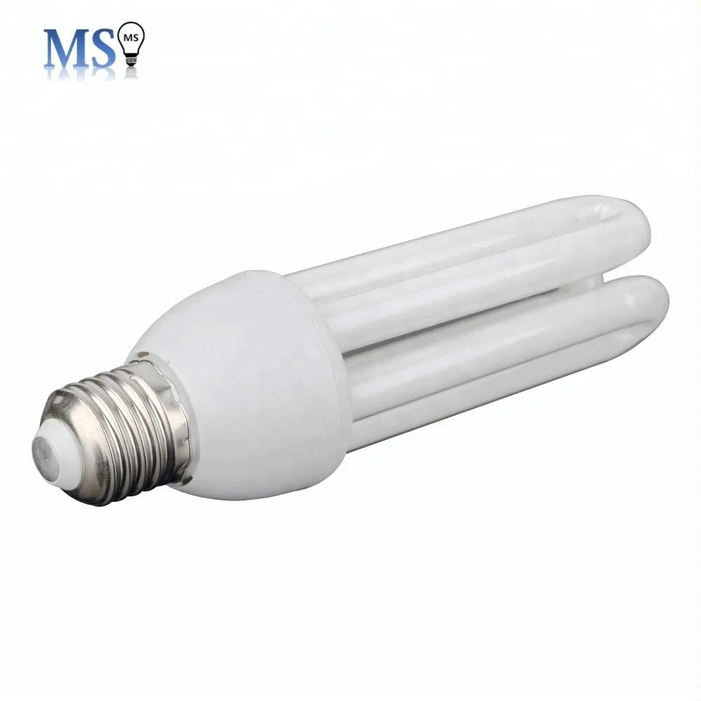 Straight 2u shape lamp E27 18w 2u cfl bulb