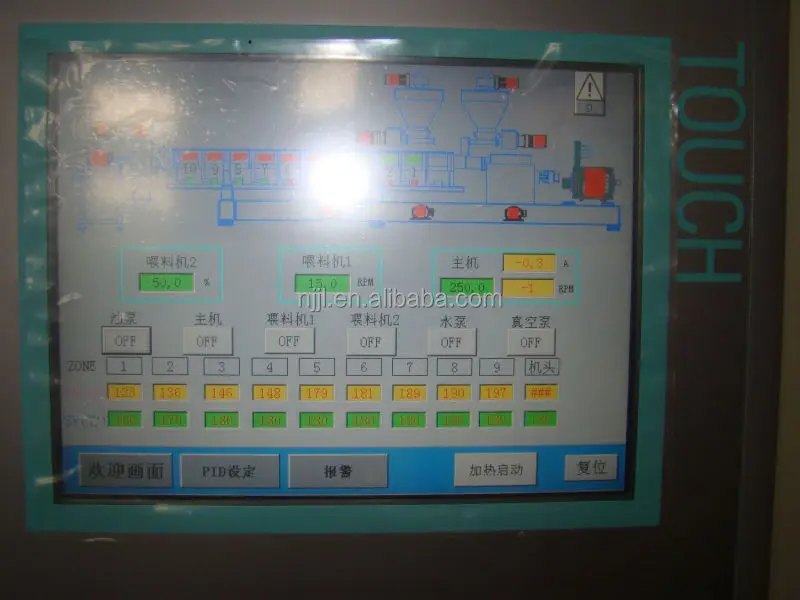 
SHJ-50 twin screw underwater pelletizing/granulating extruder for PP/PE/PET/PVC/PS/SBS/TPU/TPE/EPDM/PC/WPC/ABS/EVA 